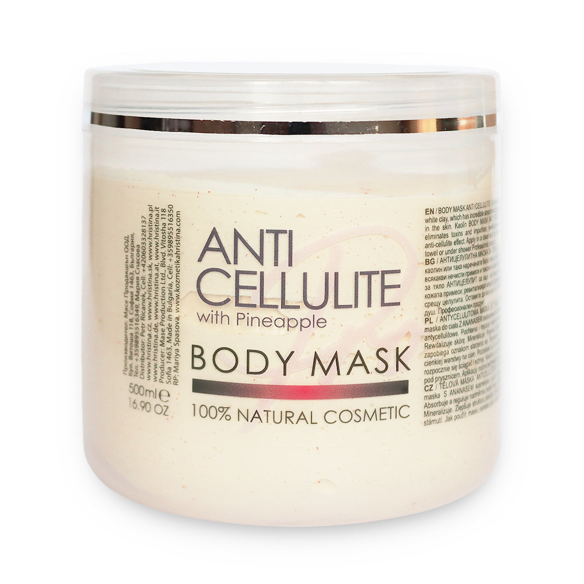Anti-Cellulite Body Mask, 500ml