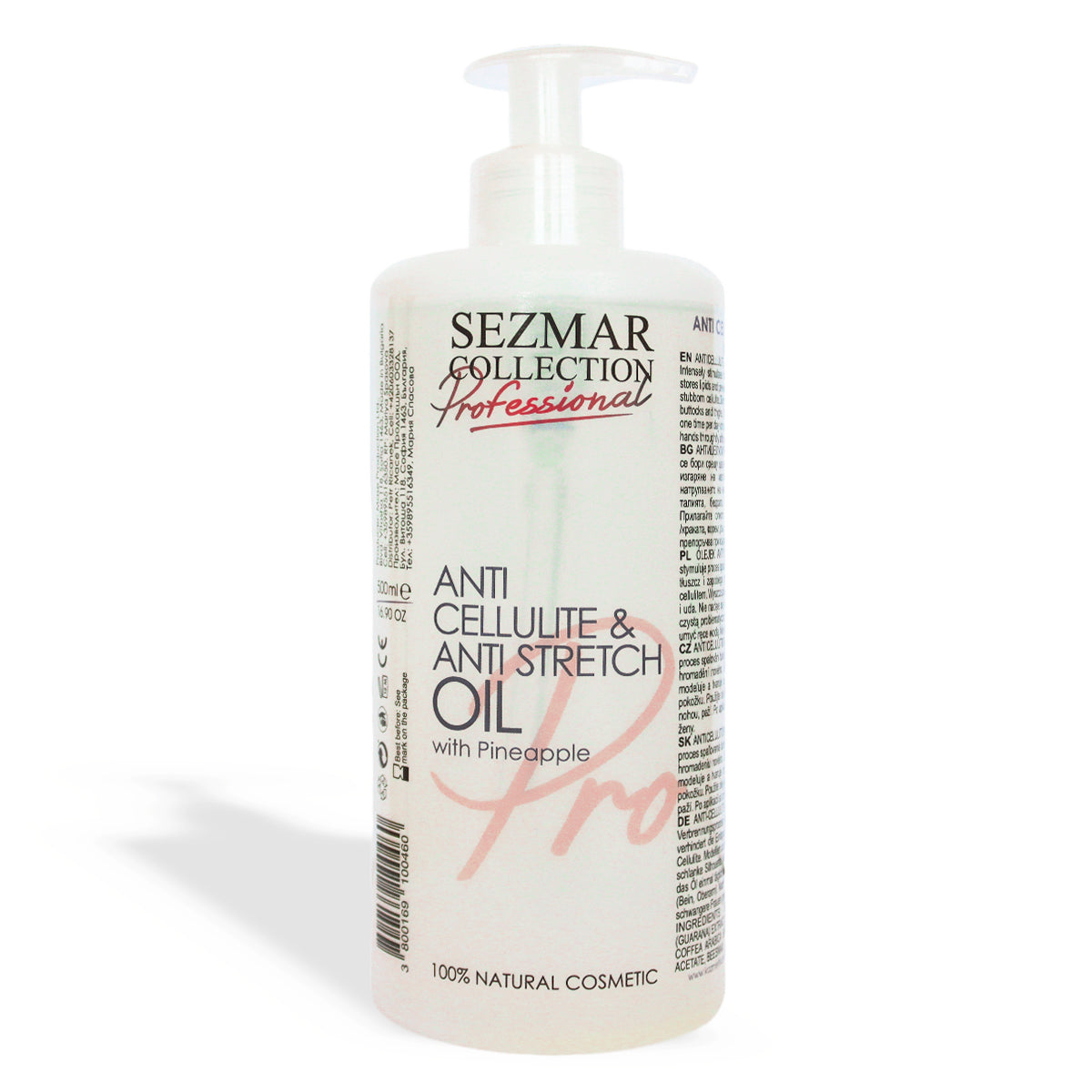 Anti-Cellulite Oil with Pineapple, 500ml
