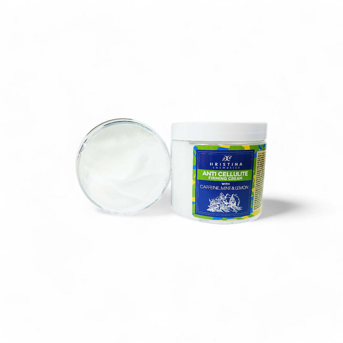 Anti-Cellulite Cream with Caffeine, Mint and Lemon, 200ml