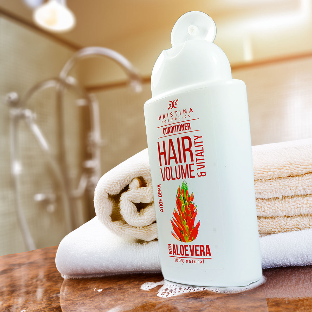 Hair Conditioner with Aloe Vera Extract for Hair Volume, 200ml