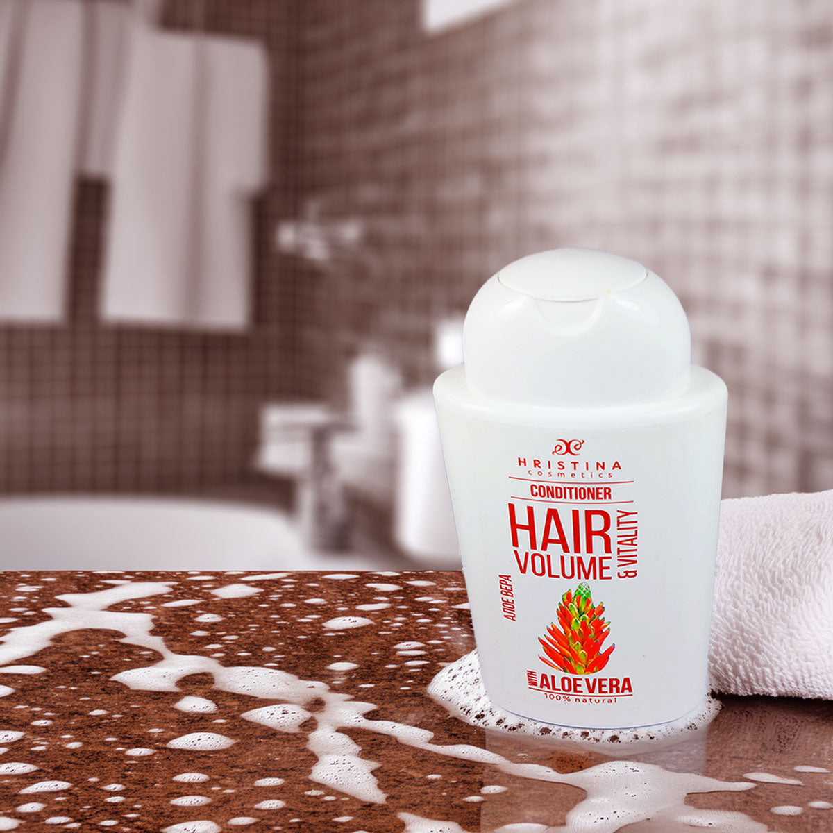 Hair Conditioner with Aloe Vera Extract for Hair Volume, 200ml