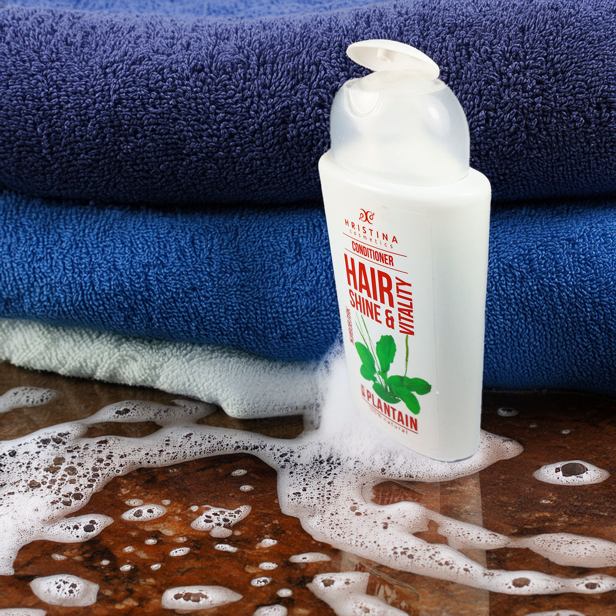 Hair Conditioner with Plantain Extract for Shiny Hair, 200ml