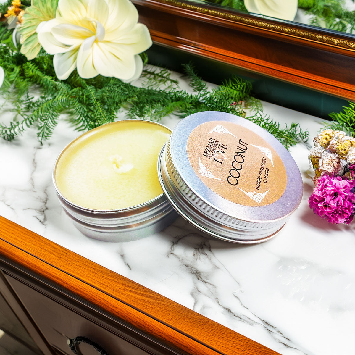 Massage Candle Coconut, 30ml