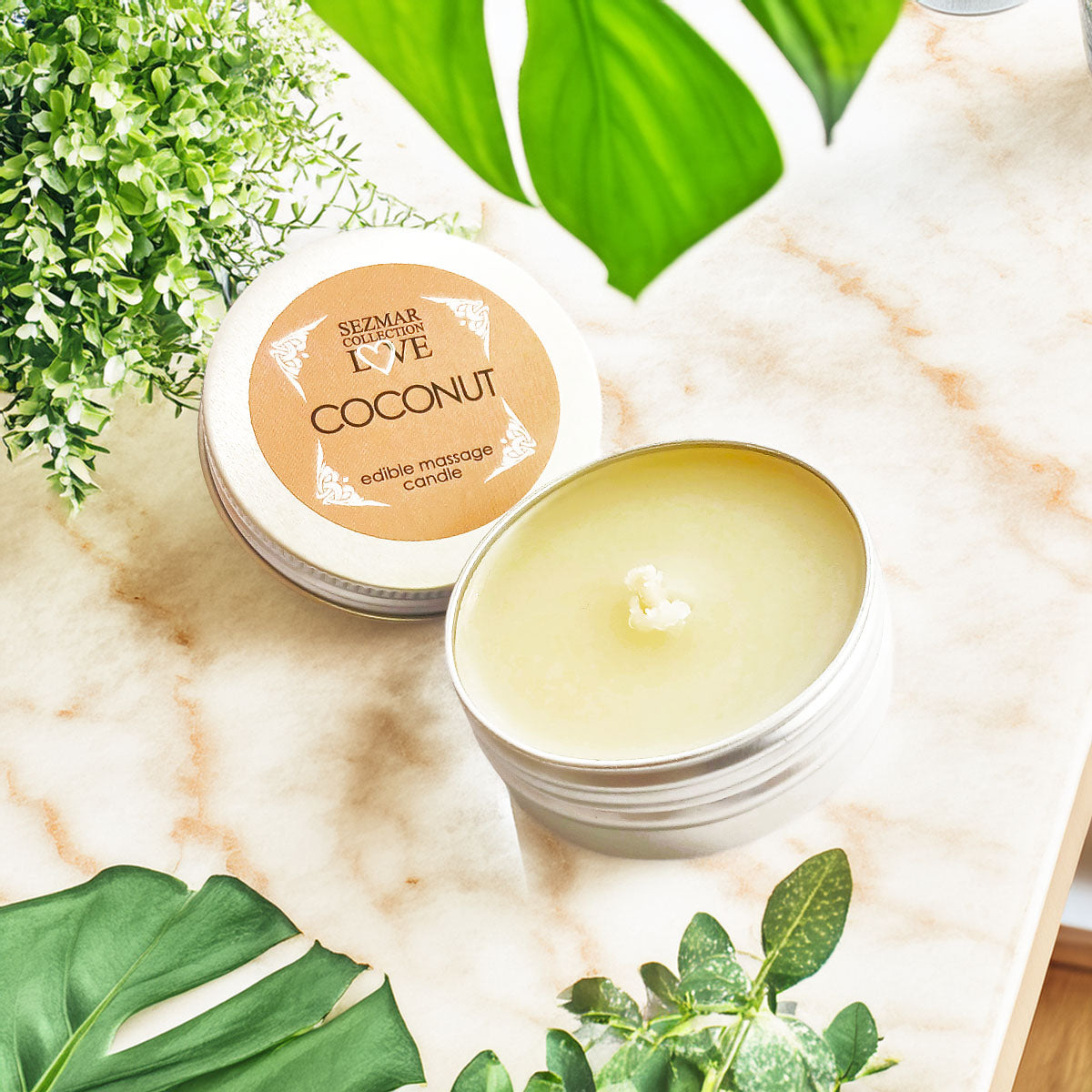 Massage Candle Coconut, 30ml