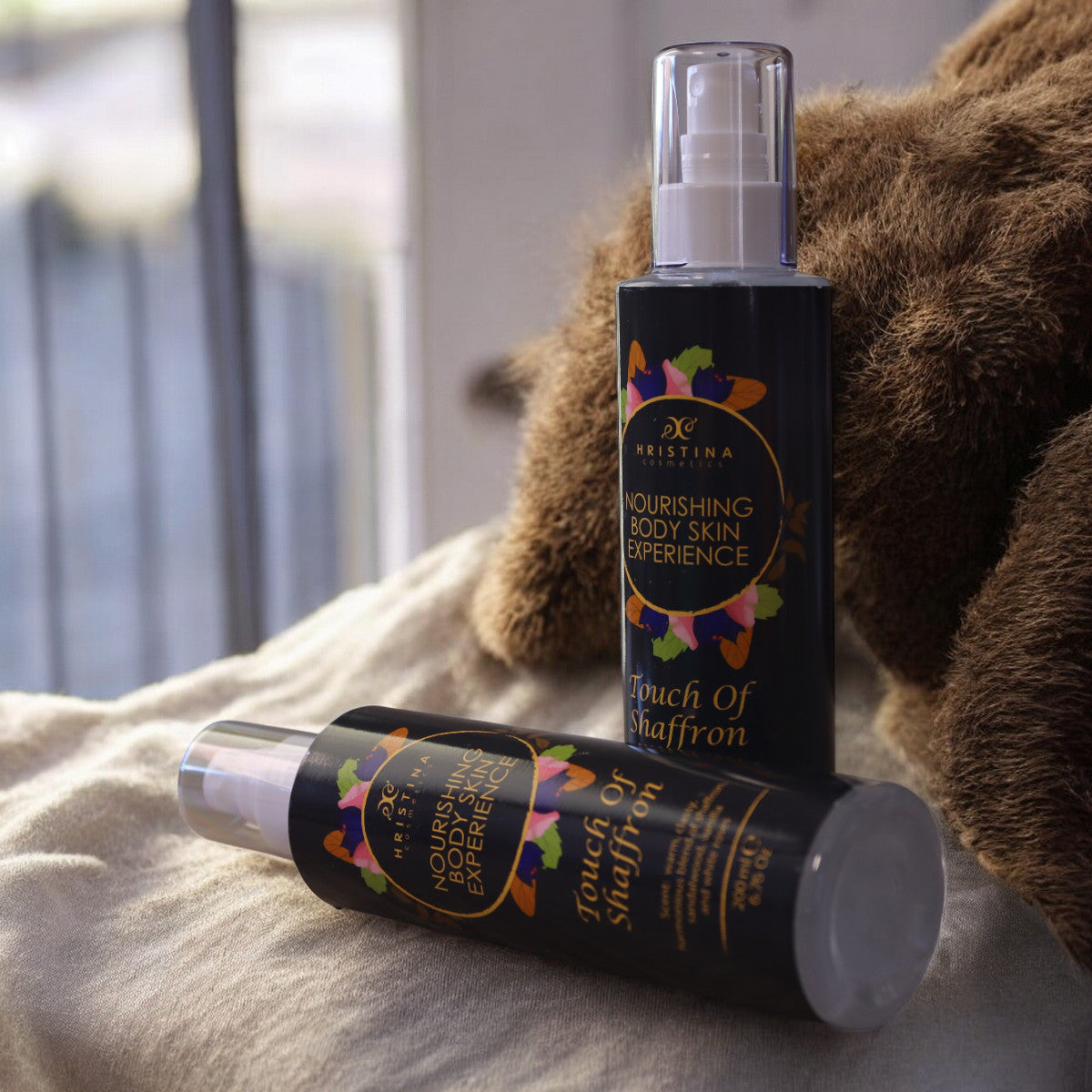 Nourishing Saffron Body Oil Spray, 200ml