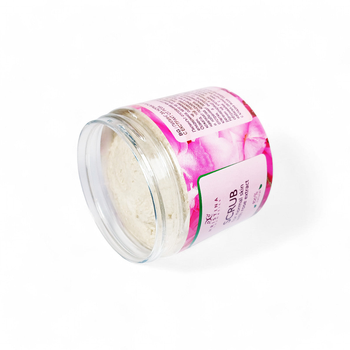 Face Scrub for Normal Skin with Rose Extract, 200ml