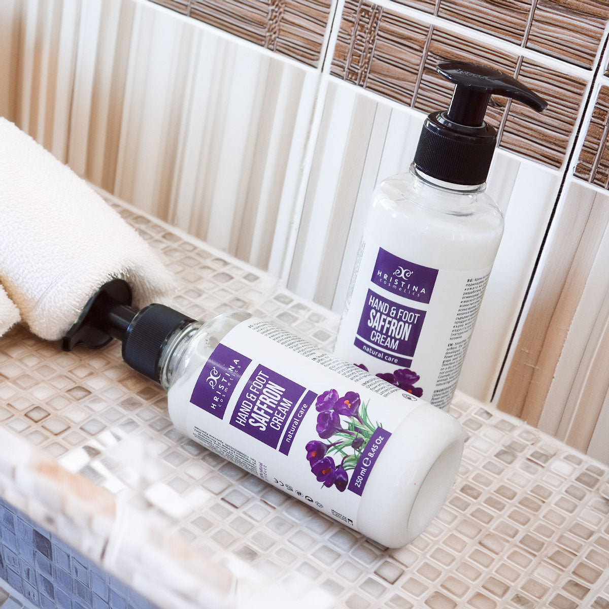 Saffron Hand and Foot Cream, 250ml