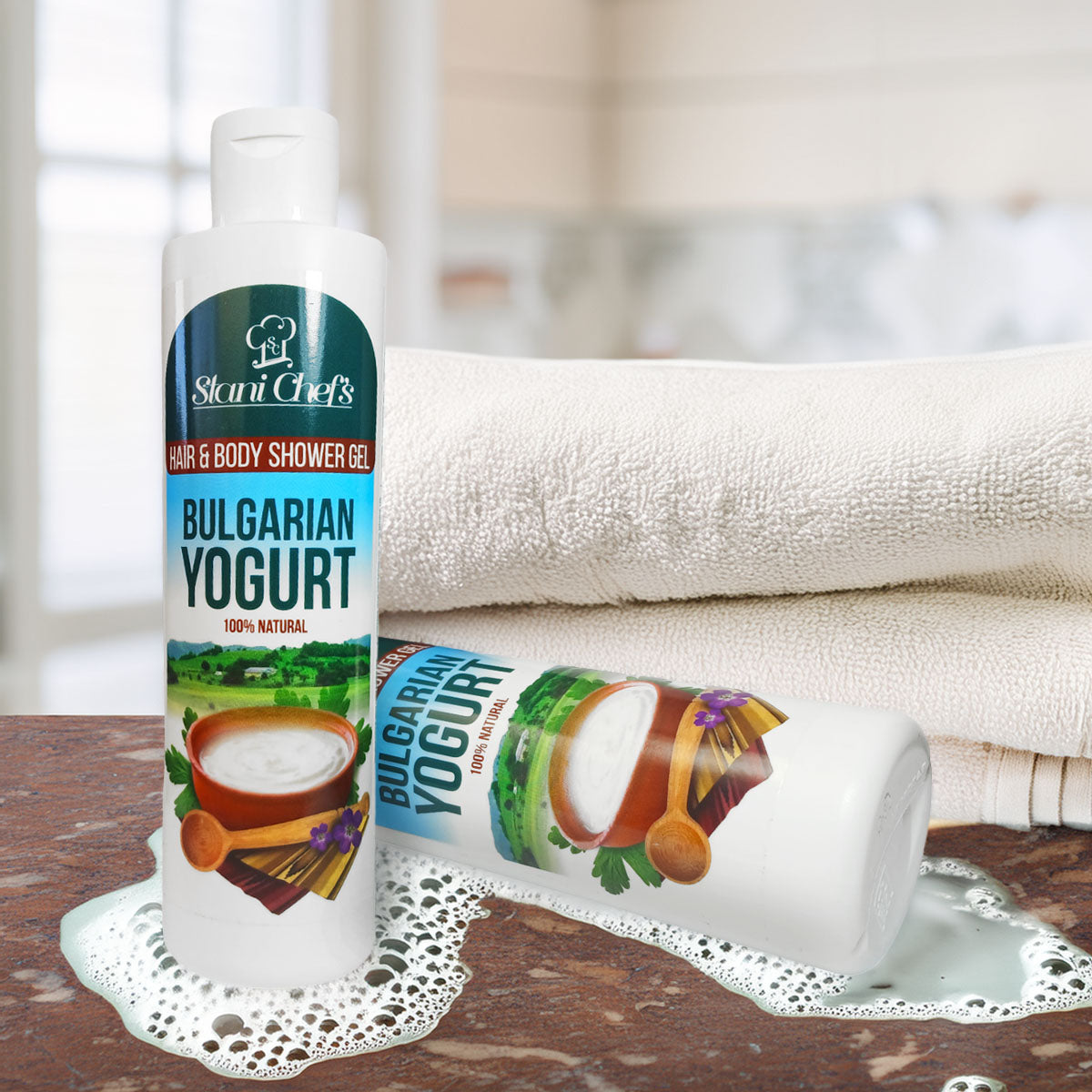 Shower Gel for Hair and Body Bulgarian Yoghurt, 250ml