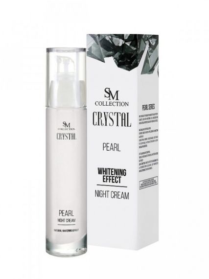 Night cream with pearl powder for Whitening and brightening complexion, 50ml