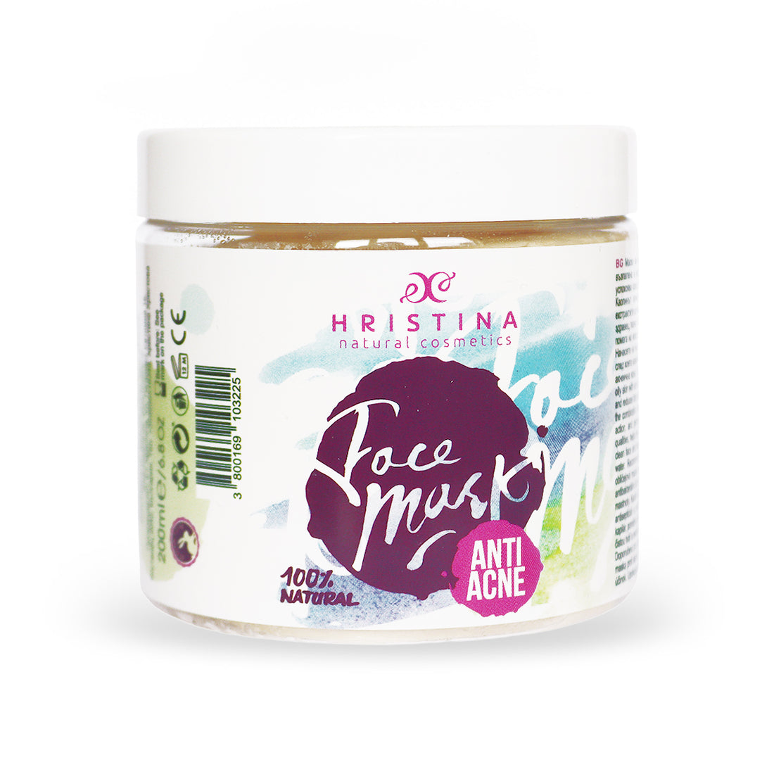 Anti Acne Face Mask, 200ml