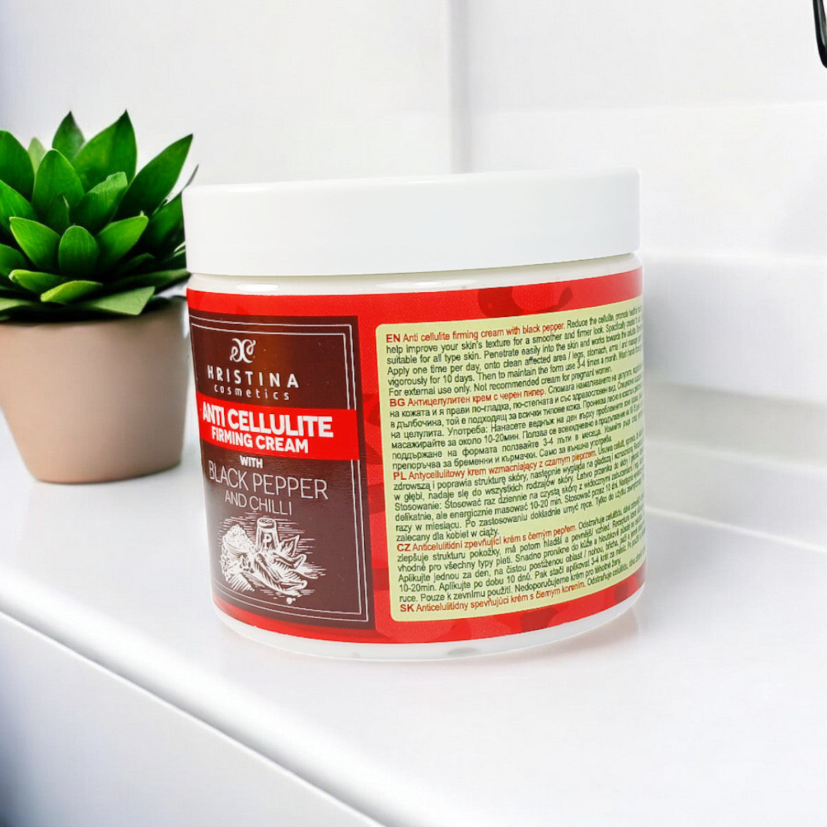 Anti-Cellulite Cream with Cinnamon, 200ml