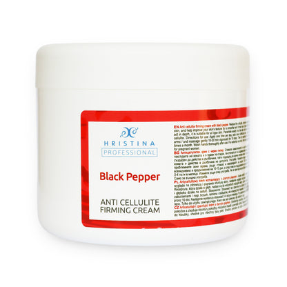 Anti-Cellulite Cream with Black Pepper, 500ml