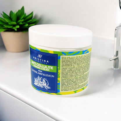 Anti-Cellulite Cream with Caffeine, Mint and Lemon, 200ml