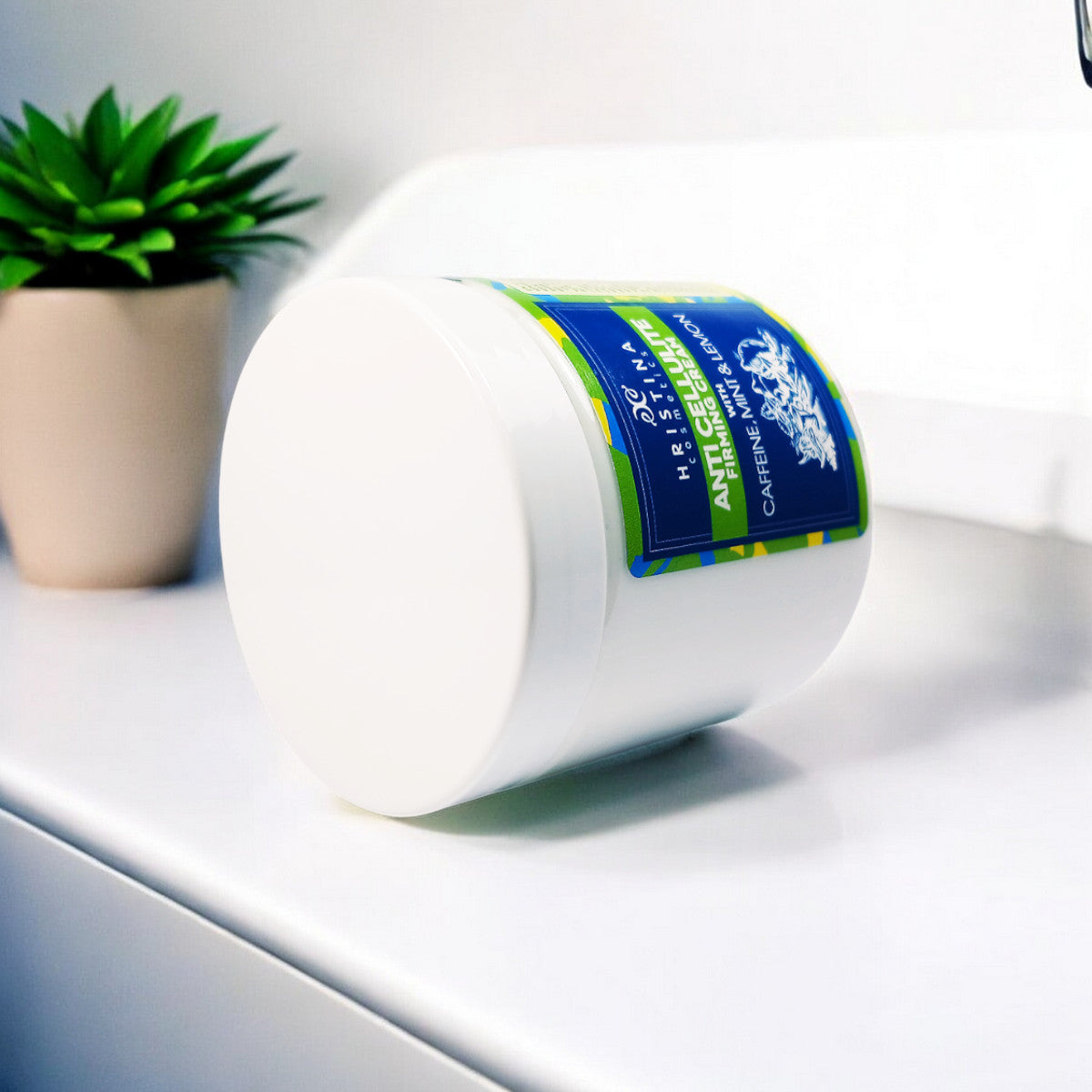 Anti-Cellulite Cream with Caffeine, Mint and Lemon, 200ml
