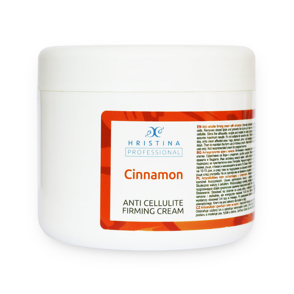 Anti-Cellulite Cream with Cinnamon, 500ml