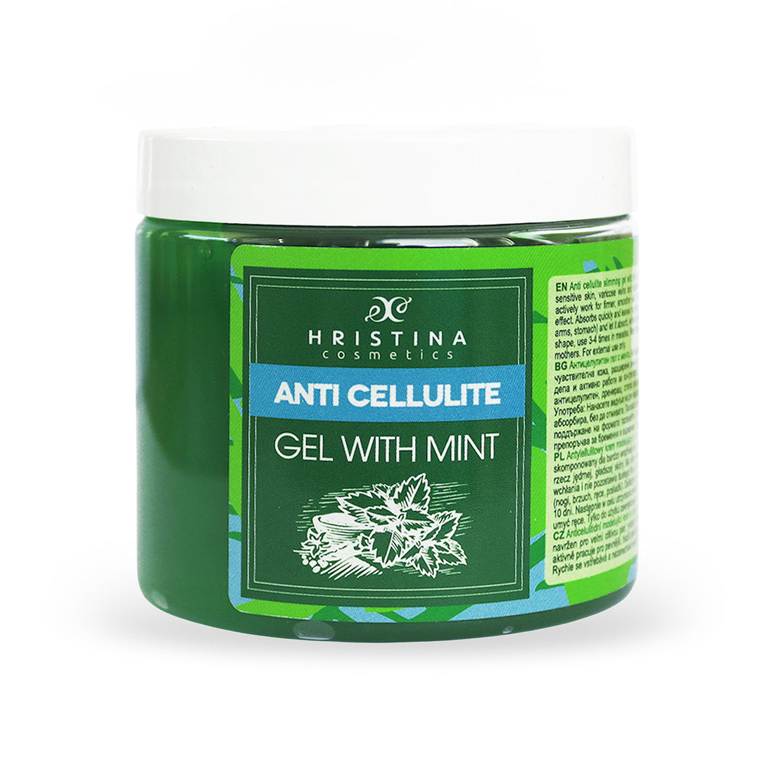 Anti-Cellulite Gel with Peppermint, 200ml
