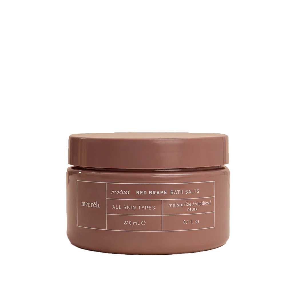 Red Grape Bath Salts, 240ml
