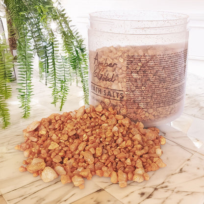 Bath Salts Amber and Gold, 500gr