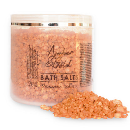 Bath Salts Amber and Gold, 500gr