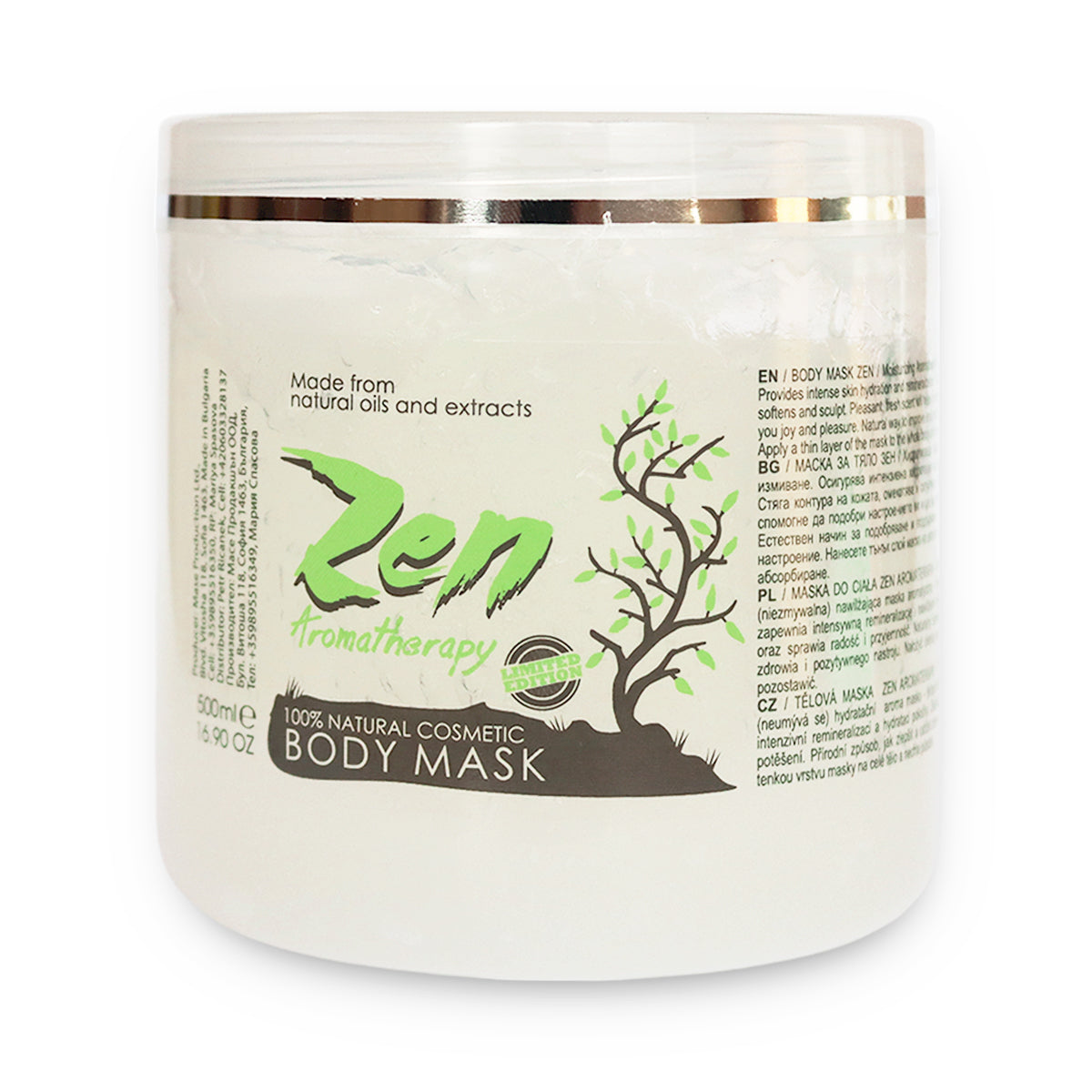 Zen Body Mask Leave on, 500ml