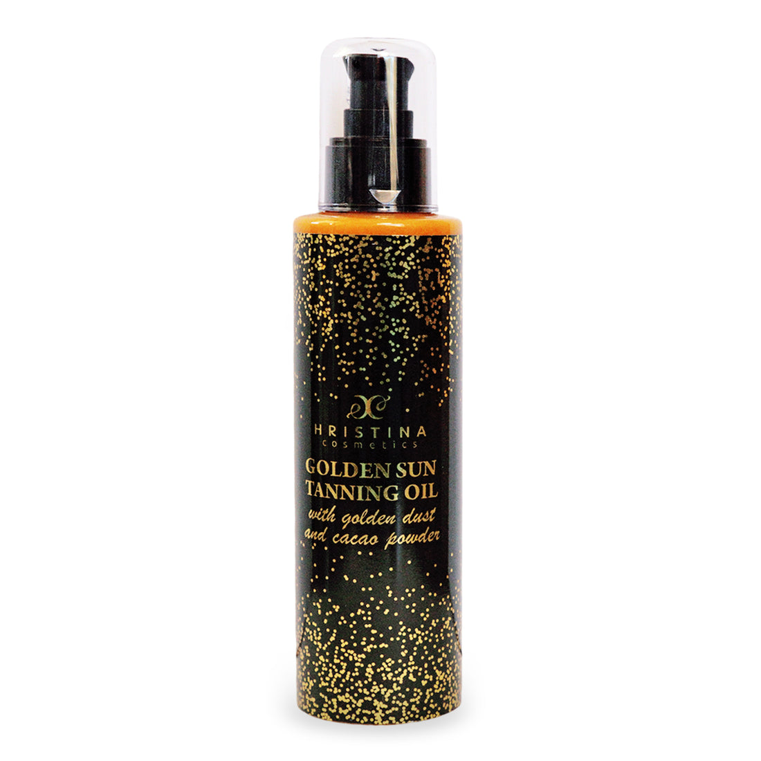 Bronzing Oil with Gold Powder, 200ml