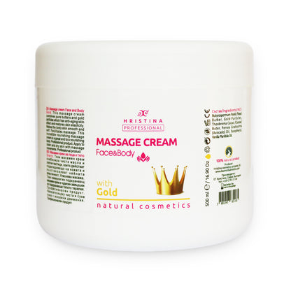 Gold Massage Cream, 500ml