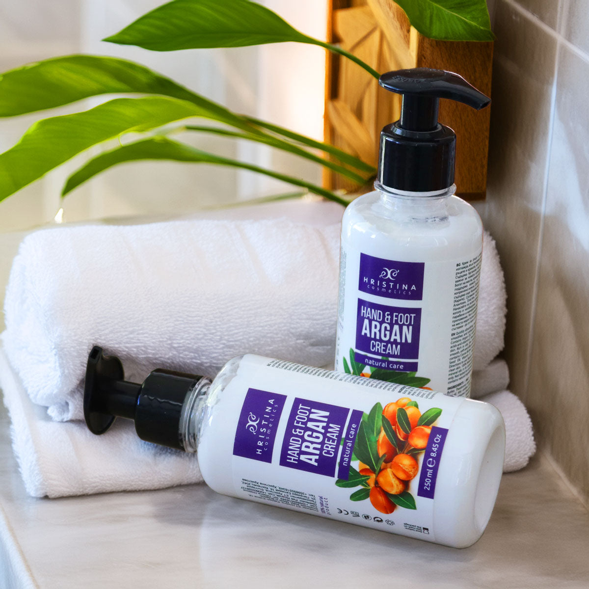 Hand and Foot Cream with Argan Oil, 250ml