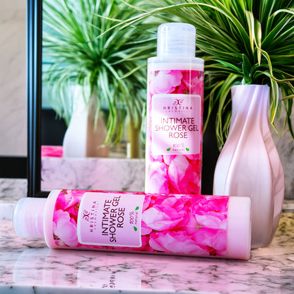 Intimate Shower Gel with Rose, 125ml