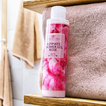Intimate Shower Gel with Rose, 125ml