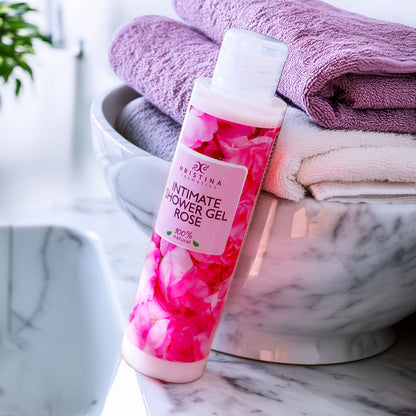 Intimate Shower Gel with Rose, 125ml