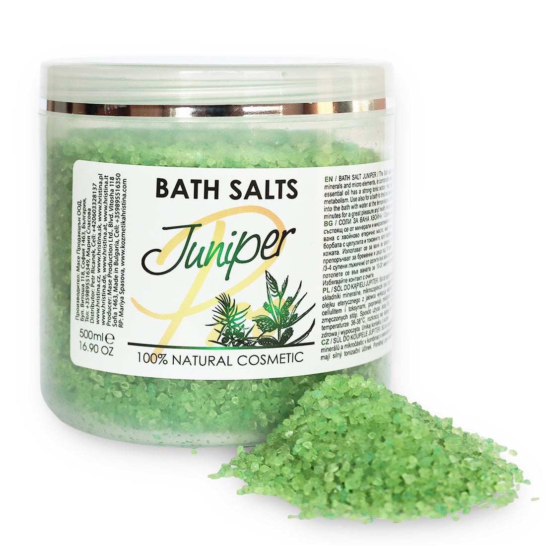 Juniper Bath Salts, 500gr
