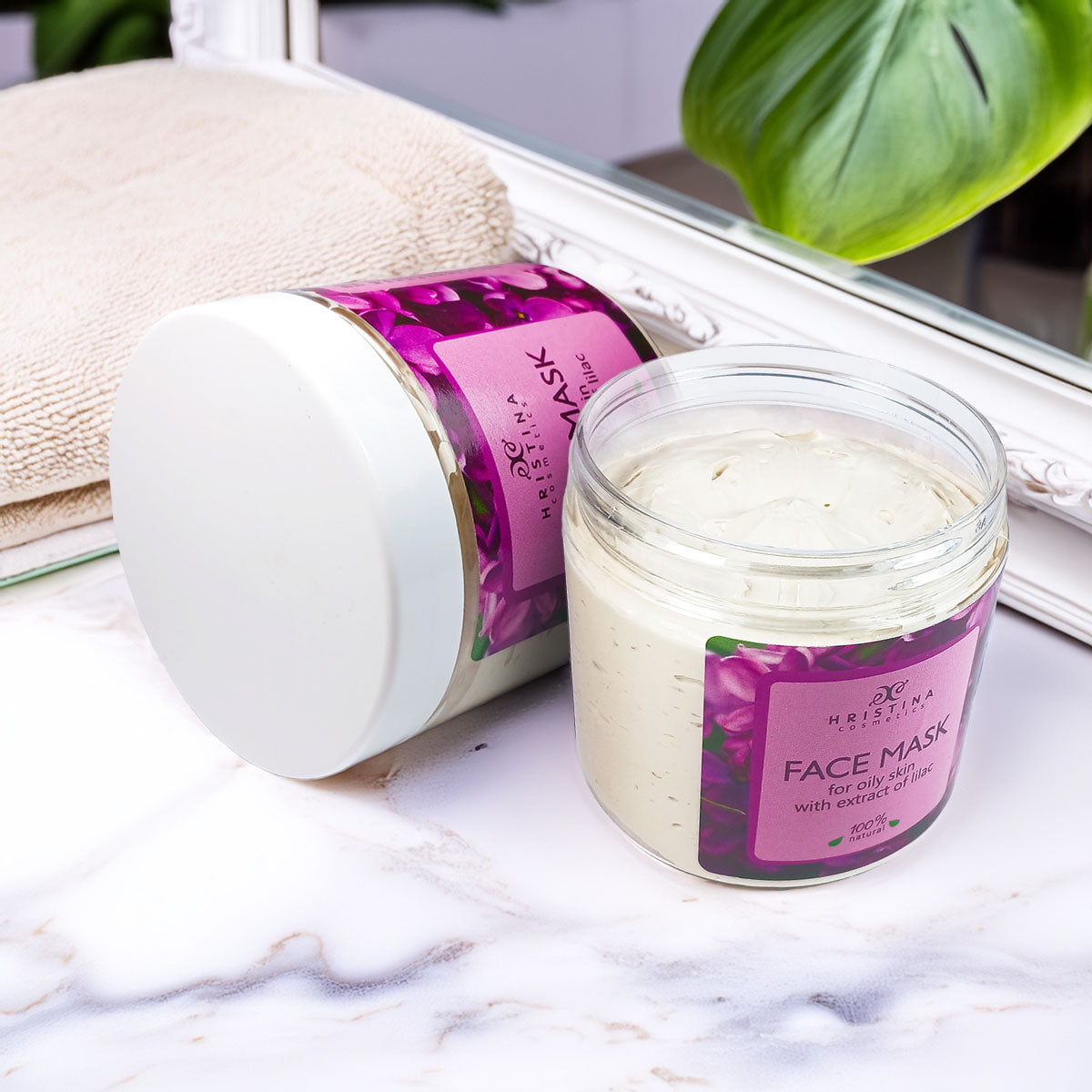 Mask for Oily Skin with Lilac Extract, 200ml