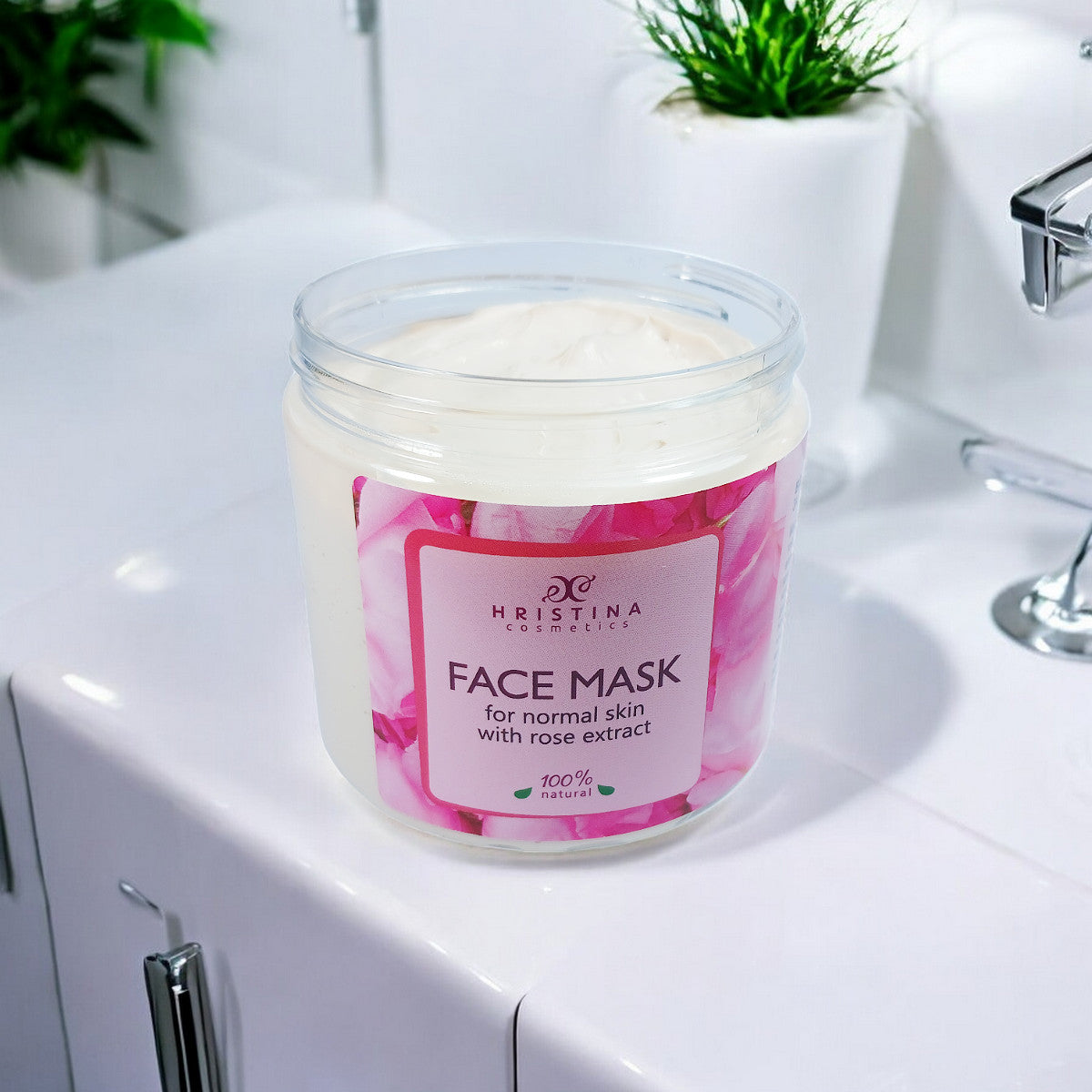 Mask for Normal Skin with Rose, 200ml