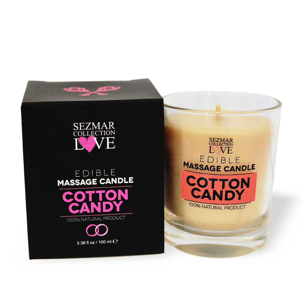 Massage Candle Cotton Candy, 100ml