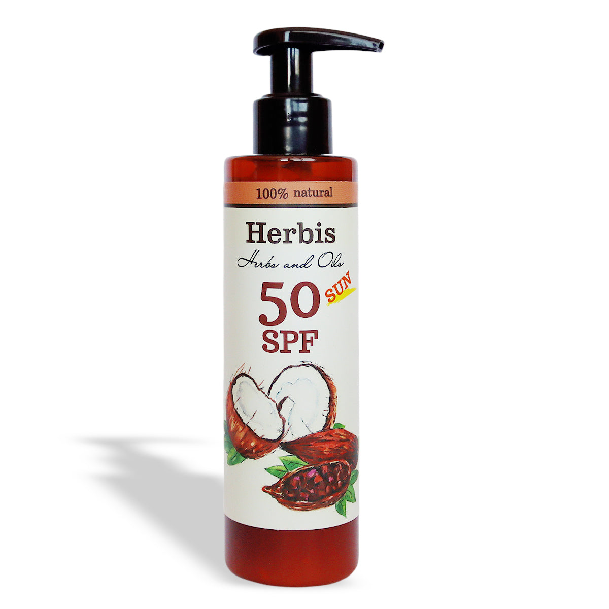 Natural Sunscreen Milk SPF50, 200ml