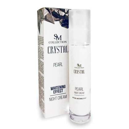 Night cream with pearl powder for Whitening and brightening complexion, 50ml