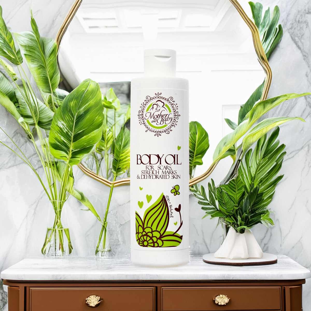 Oil for Scars, Stretch Marks and Dehydrated Skin, 250ml