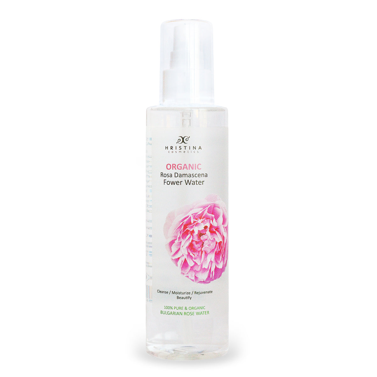Organic Rose Water, 200ml