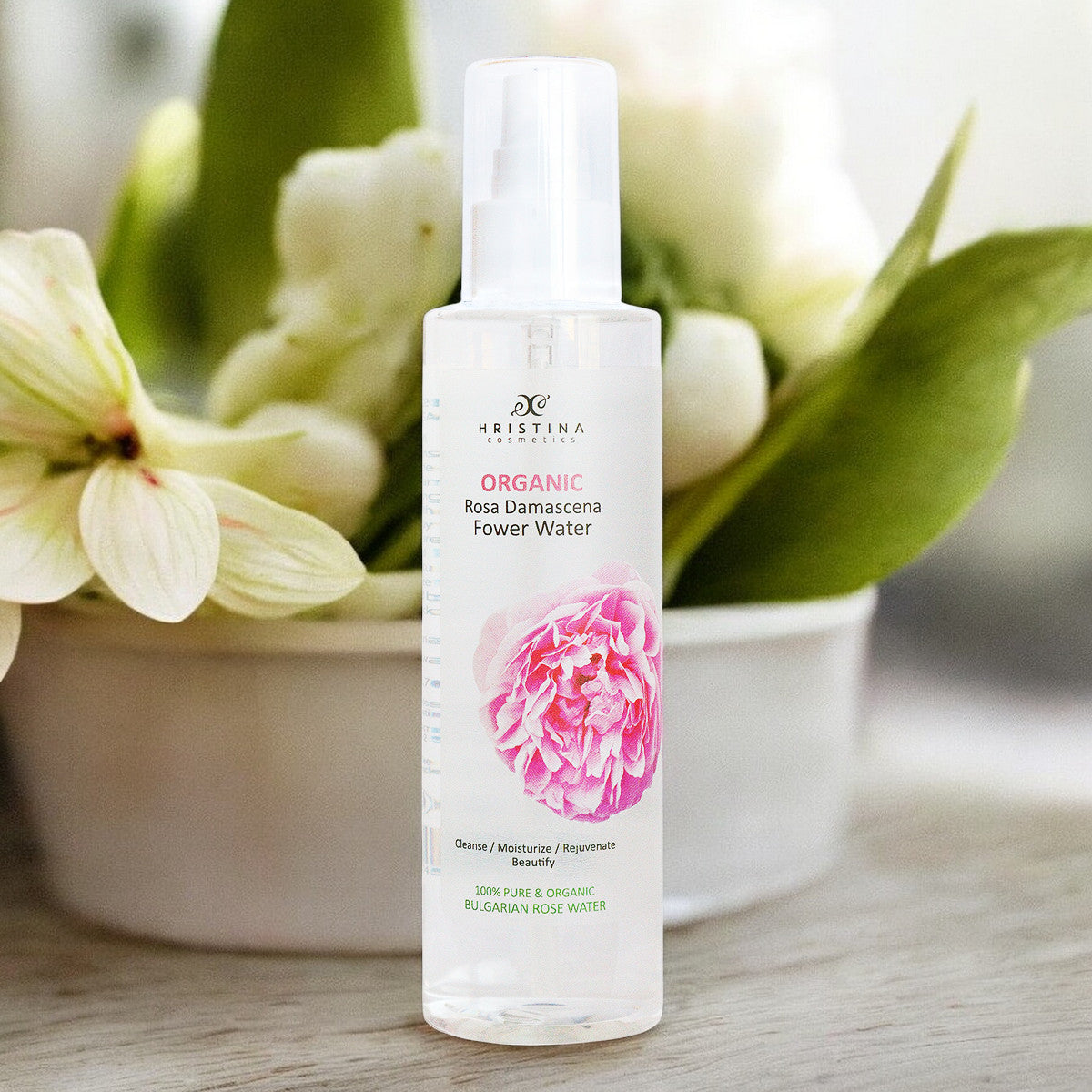 Organic Rose Water, 200ml
