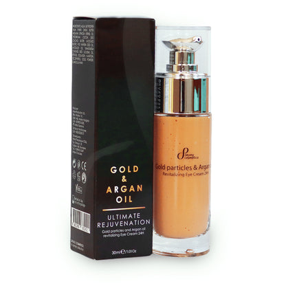 Revitalizing Eye Cream 24 Hours with Gold Particles and Argan Oil, 30ml