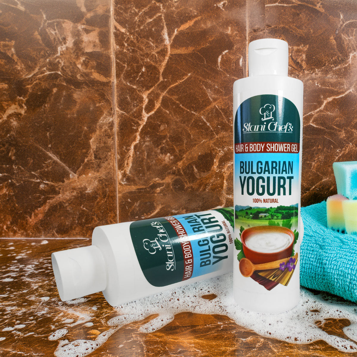 Shower Gel for Hair and Body Bulgarian Yoghurt, 250ml