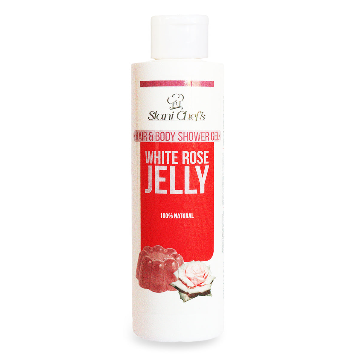 Shower Gel for Hair and Body White Rose, 250ml