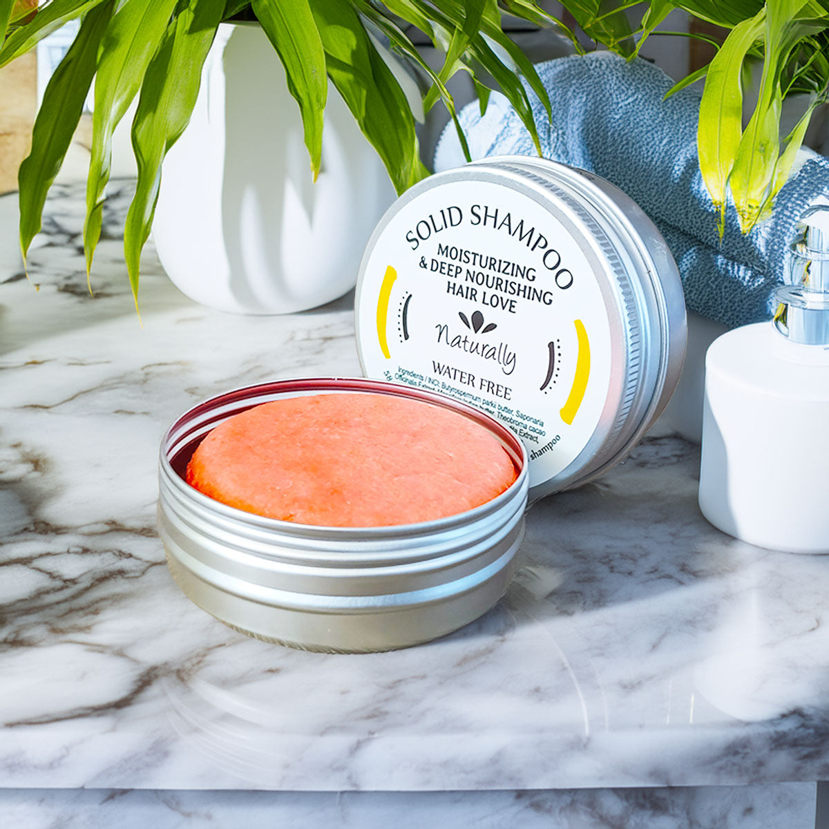 Solid Shampoo for Deep Nourishment and Hydration, 58gr