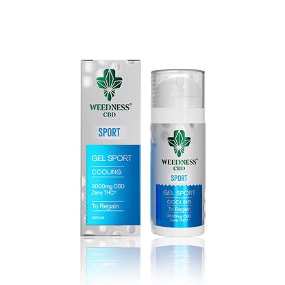 Sport Muscle &amp; Join Gel (Cooling Effect) 3000mg CBD | 0THC, 100ml