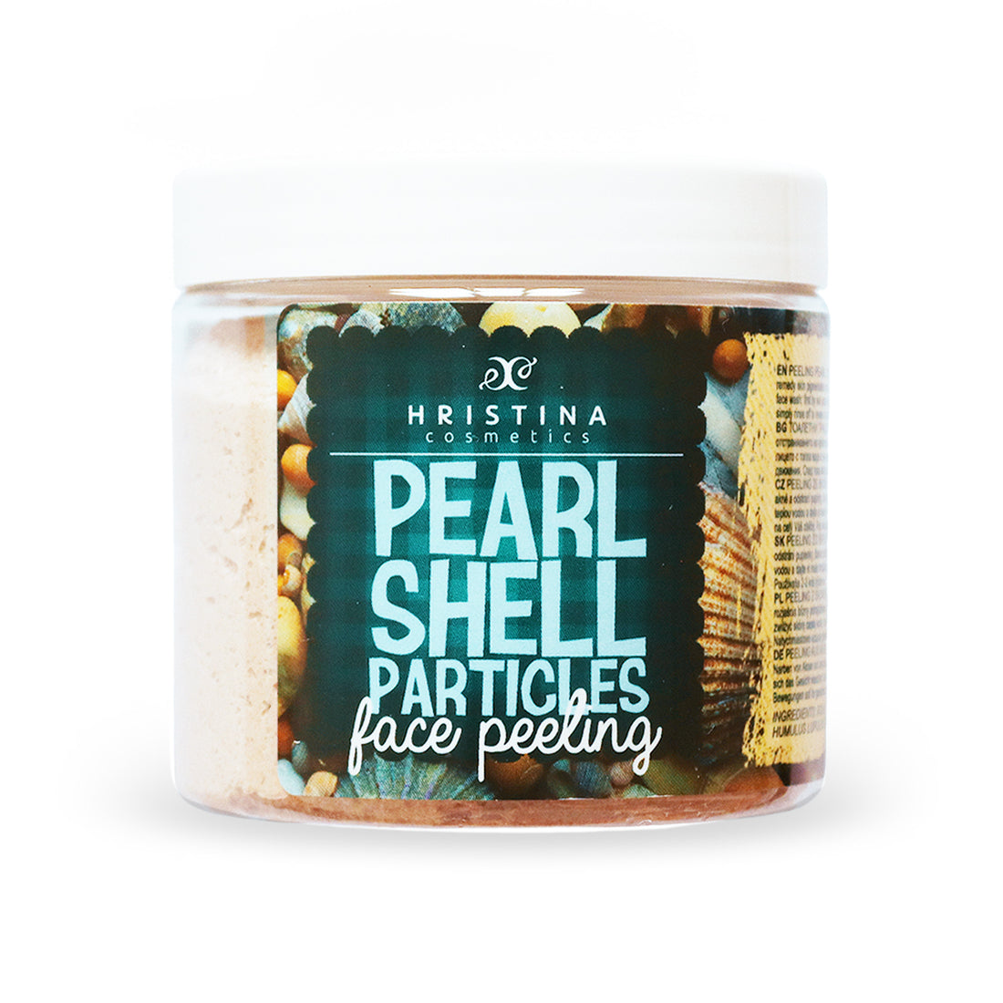 Pearl Shell Bran for Face Exfoliant, 200ml
