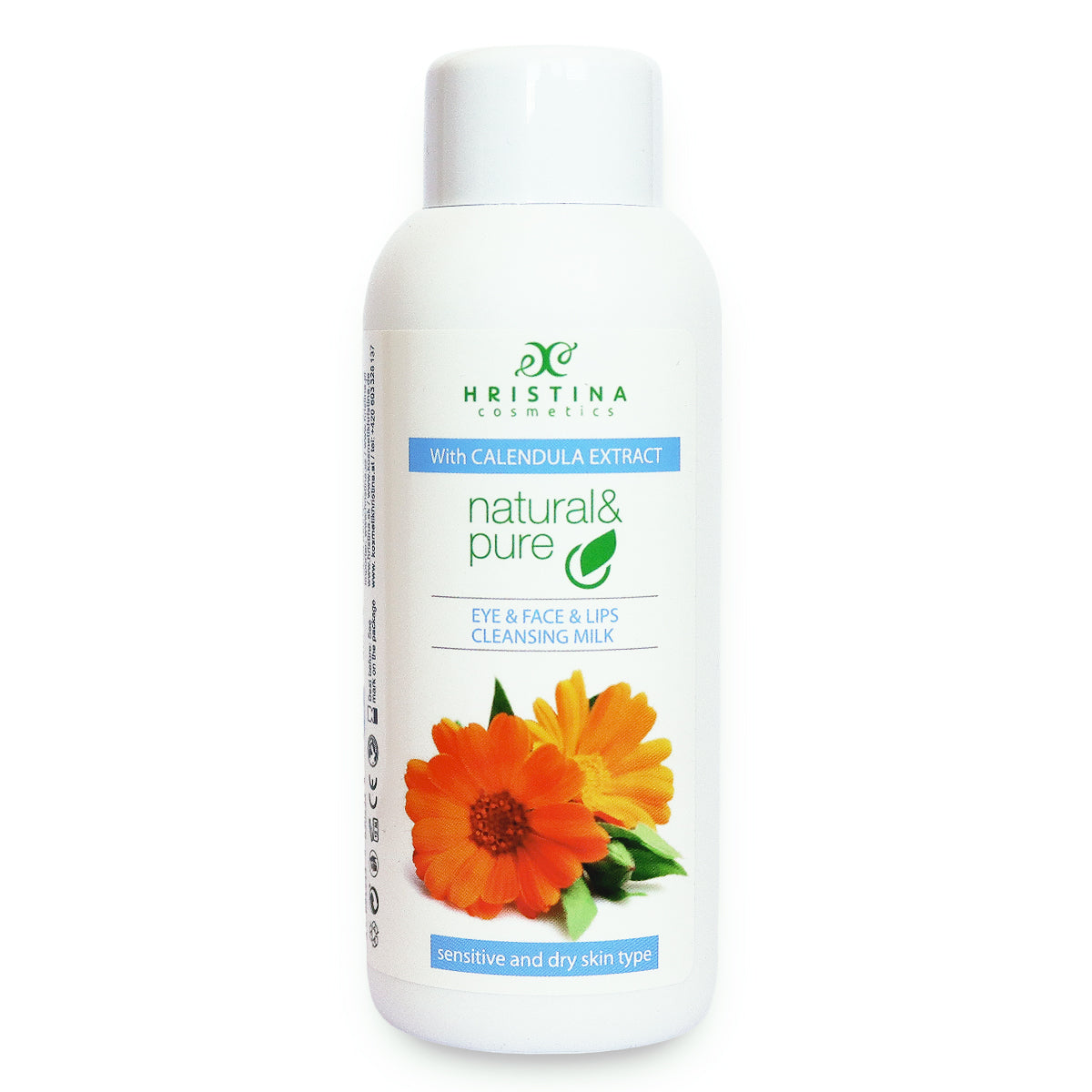Cleansing Milk with Calendula Extract, 150ml Dry and Sensitive Skin Suitable