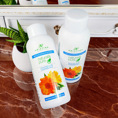 Cleansing Milk with Calendula Extract, 150ml Dry and Sensitive Skin Suitable
