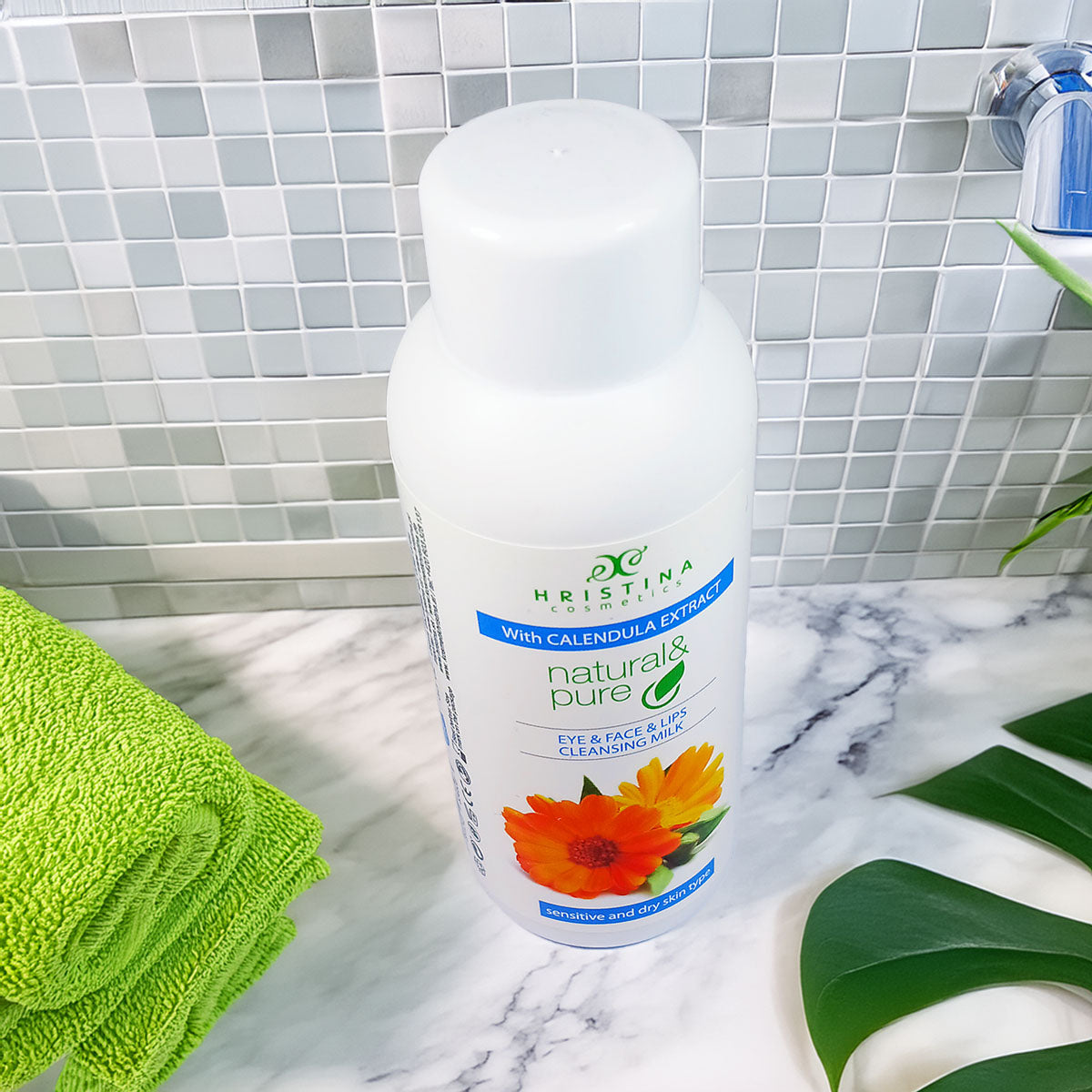 Cleansing Milk with Calendula Extract, 150ml Dry and Sensitive Skin Suitable