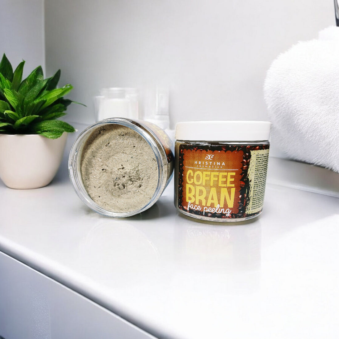 Cleansing Bran for Face "Coffee", 200ml