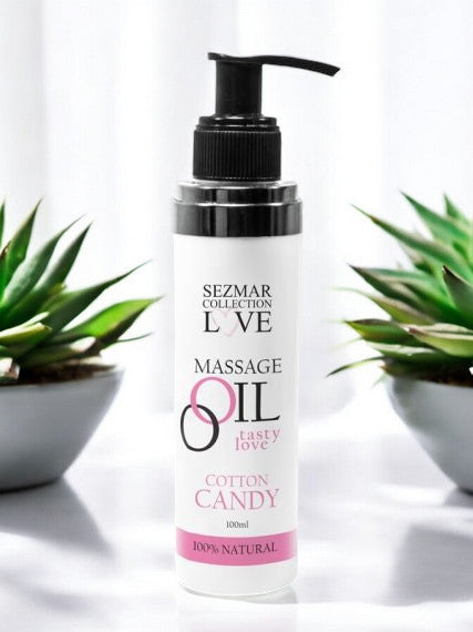 Cotton Candy Intimate Massage Oil, 100ml